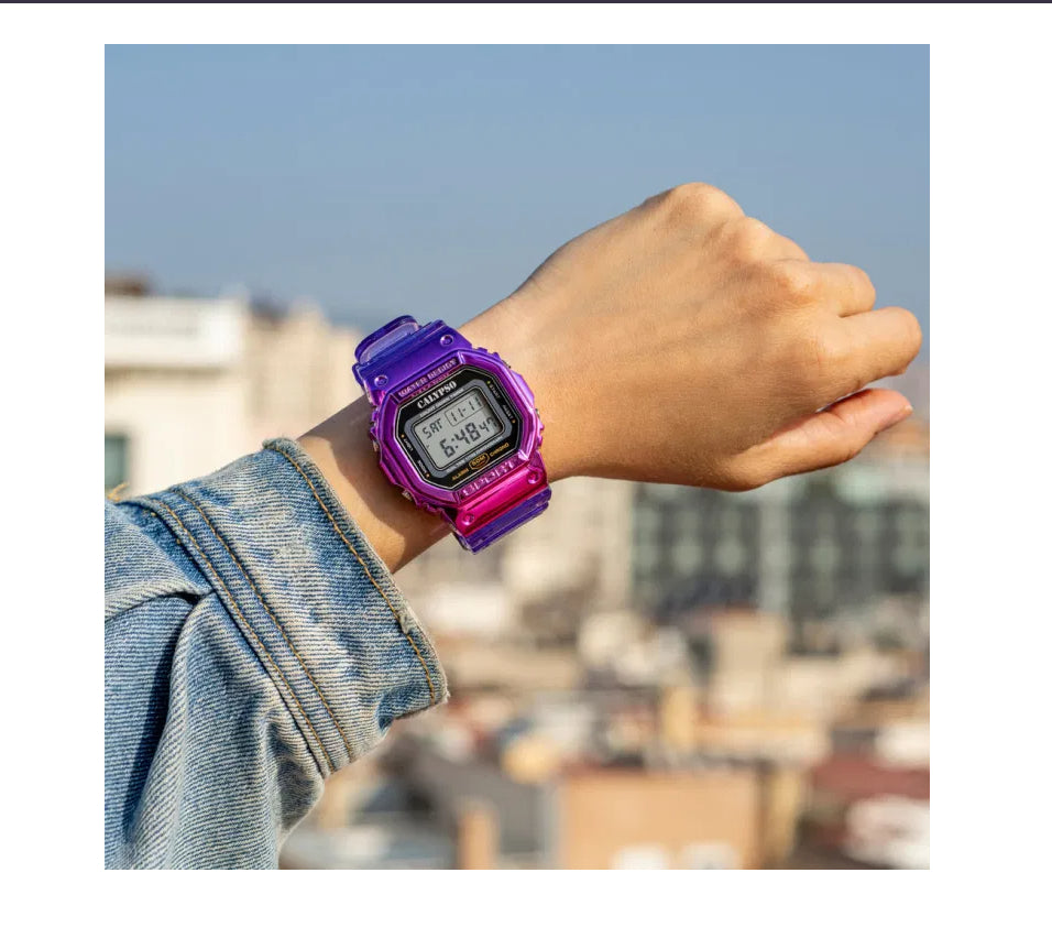 Orologio Bambino Quarzo Solo Tempo Calypso Color Splash K5874/2