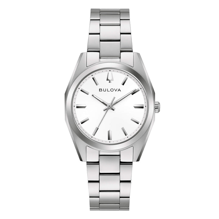Orologio Donna Bulova Quarzo Surveyor Lady Bianco 96L347