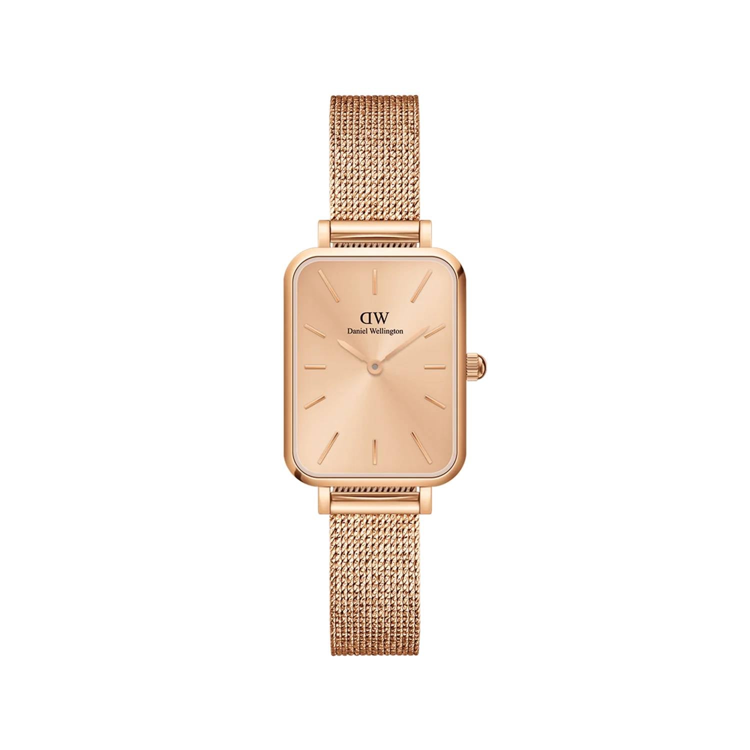 Orologio Donna Daniel Wellington Acciaio Rosè Quadro 20 x 26 mm DW00100484