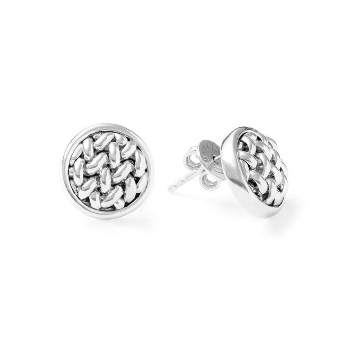 Orecchini Donna Unoaerre Argento Bianco 925 Chicco Bottone 564973