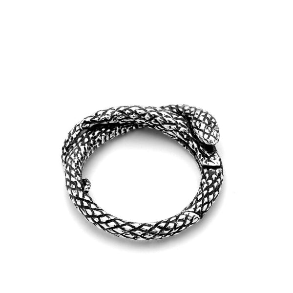 Portachiavi Uomo Giovanni Raspini Argento 925 Serpente Intrecciato 11300