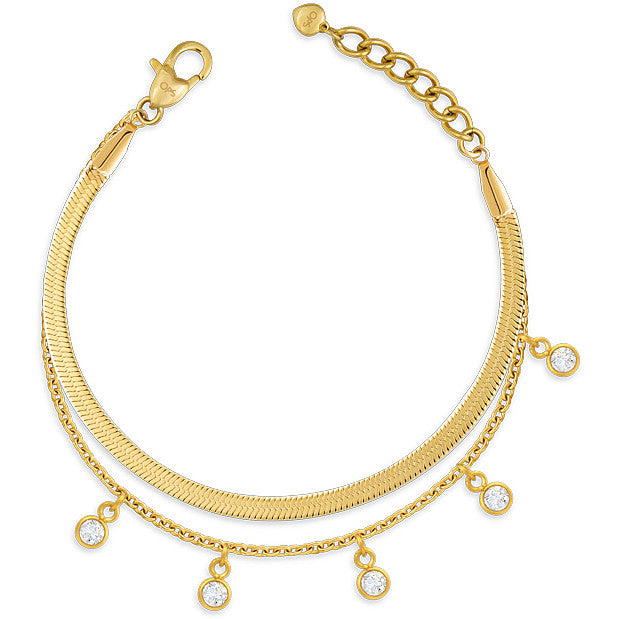 Bracciale donna gioielli Ops Objects Fable Crystals 801