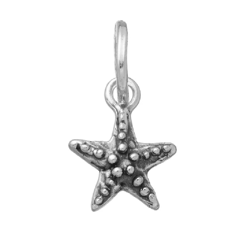 Charm Donna Giovanni Raspini Argento 925 Mini Stella Marina Fatto A Mano 10907