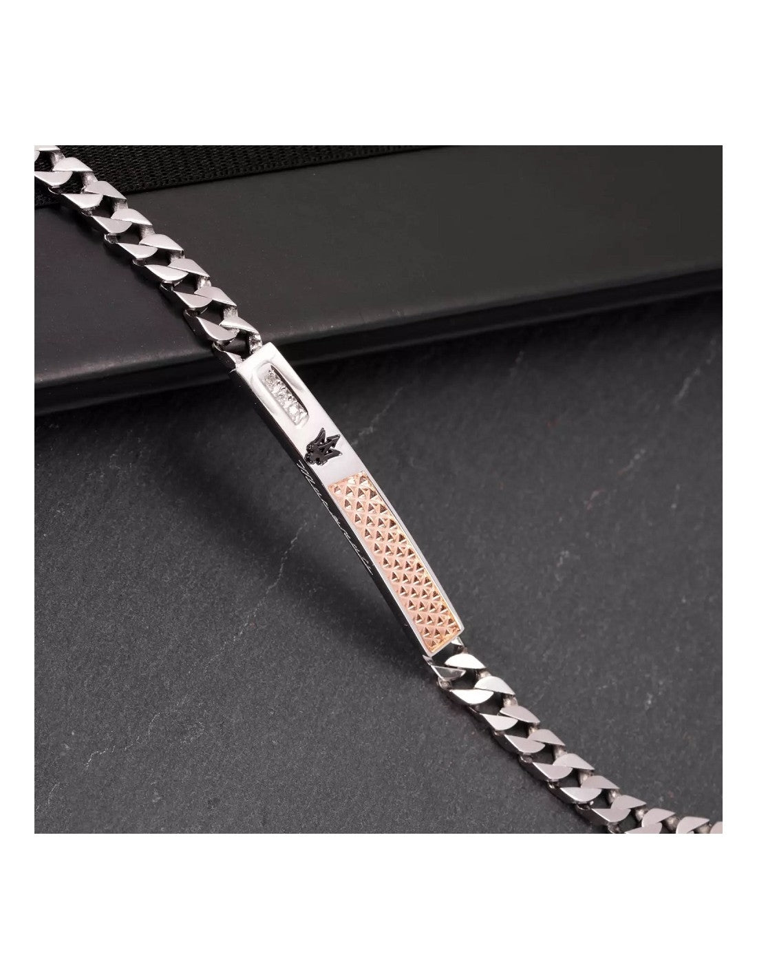 Bracciale Uomo Maserati Acciaio Diamanti JM521ATY14