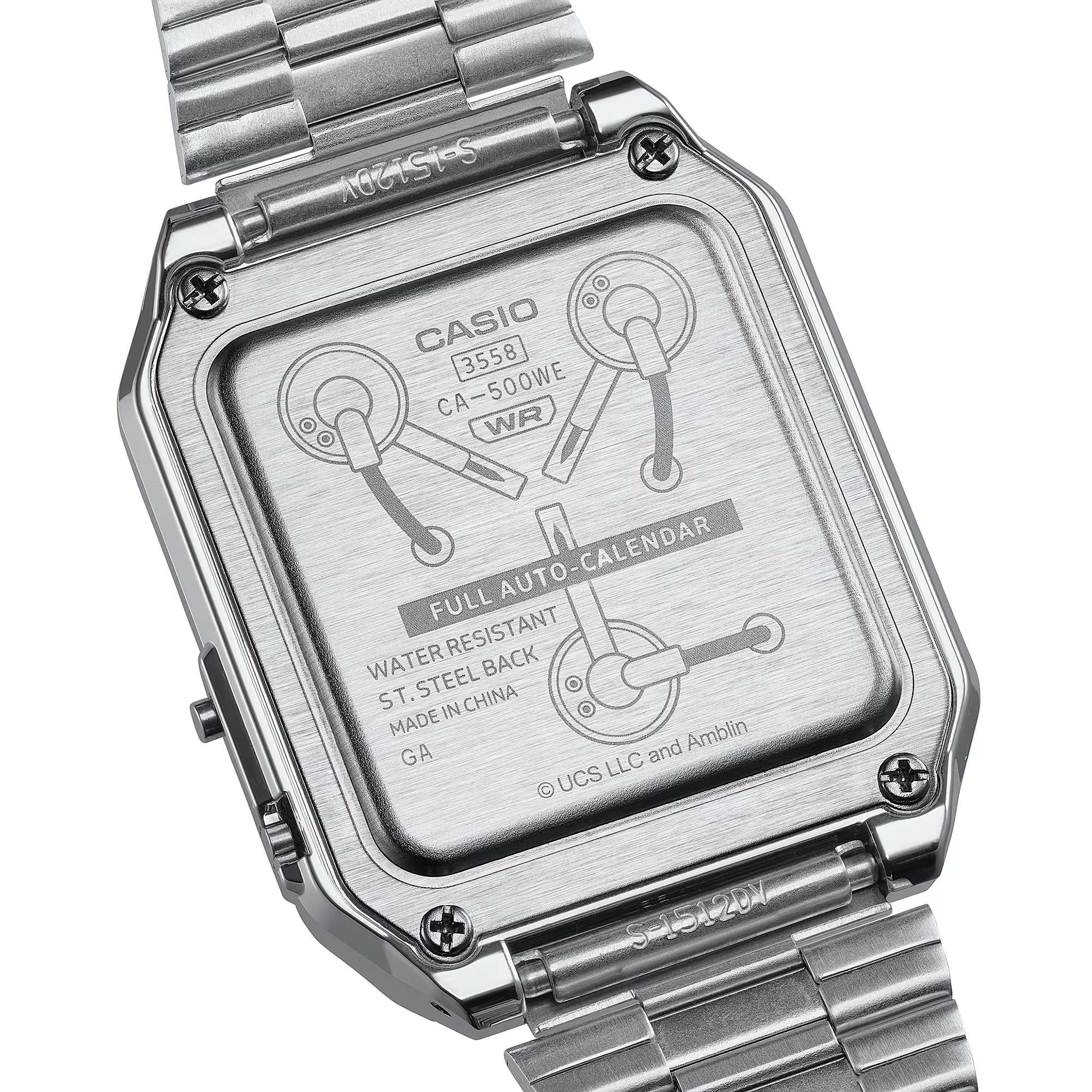 Orologio Unisex Casio x Ritorno Al Futuro CA-500WEBF-1AER