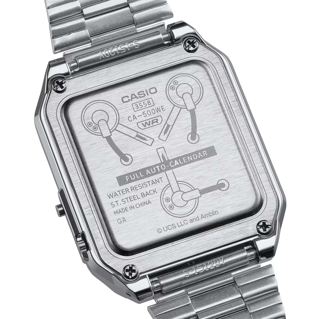 Orologio Unisex Casio x Ritorno Al Futuro CA-500WEBF-1AER