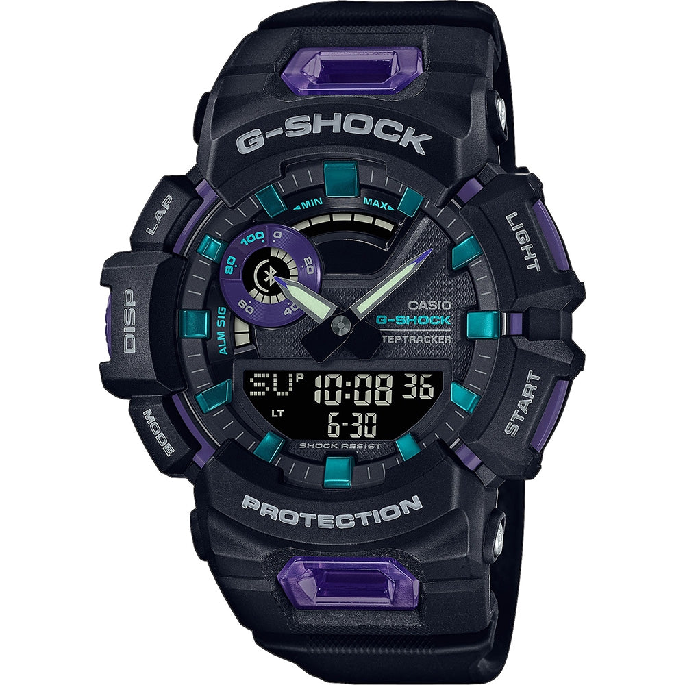 Orologio Uomo CASIO G-SHOCK Gomma Bluetooth Analogico Digitale GBA-900-1A6ER