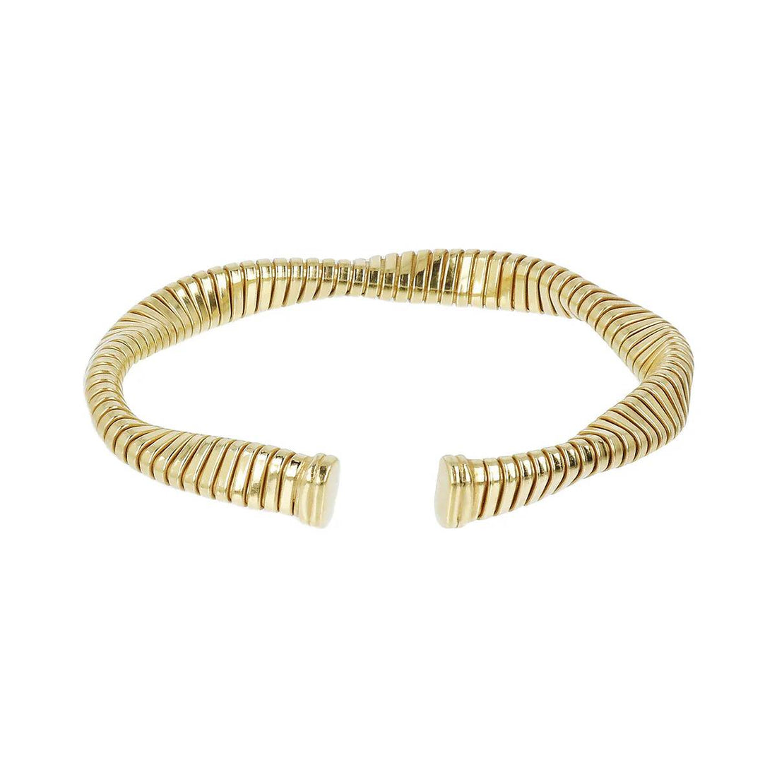 Bracciale Donna Etrusca Rigido Tubogas Bronzo Dorato WSET00766.YG