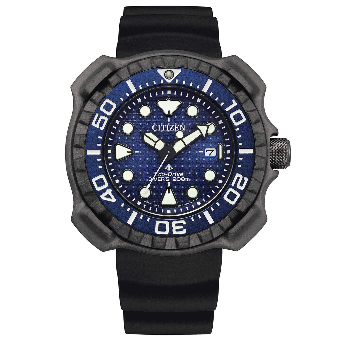 Orologio Uomo Citizen Eco Drive Acciaio Gomma Whale Shark Limited Edition BN0225-04L