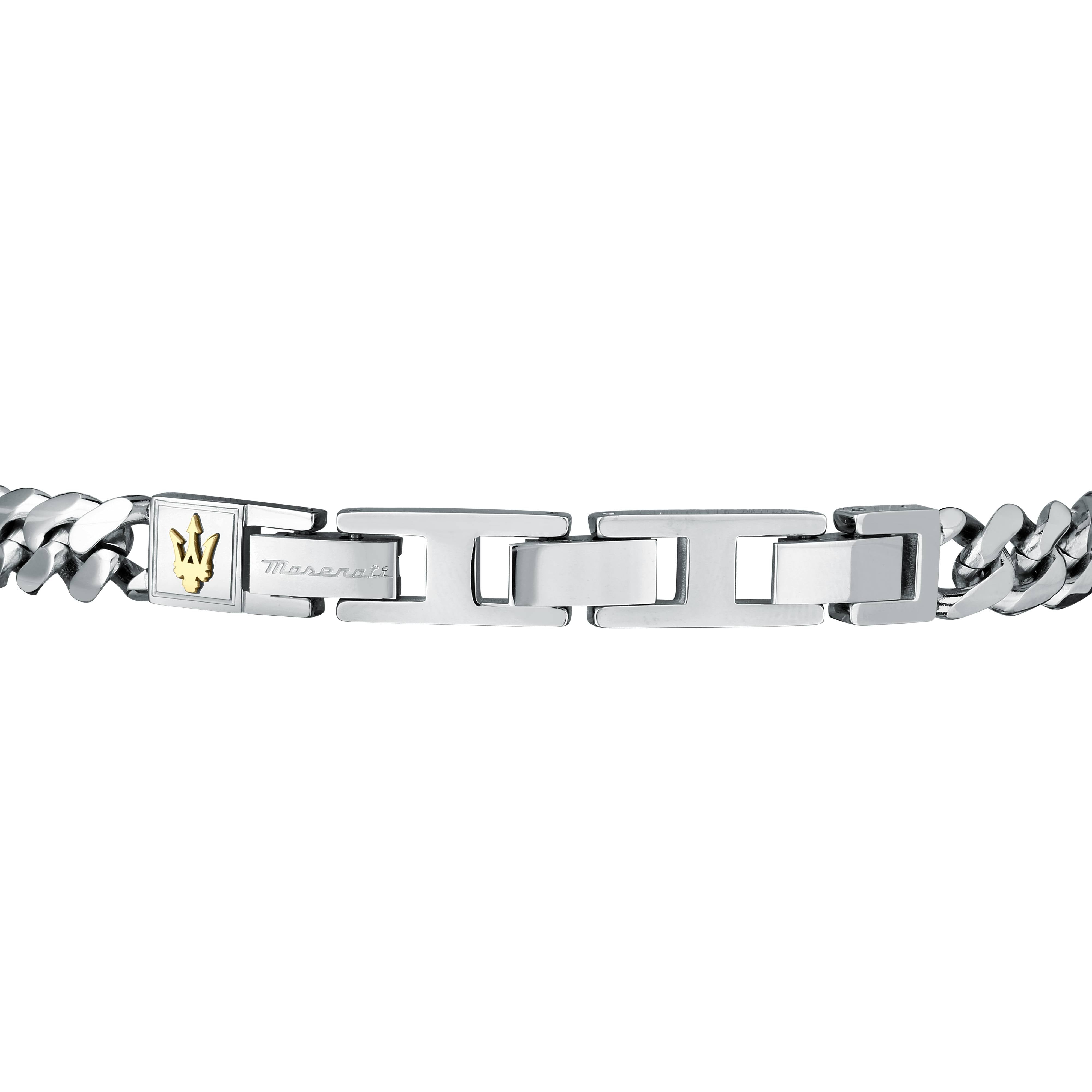 Orologio Uomo Maserati Set Box Bracciale Acciaio Bicolore Quarzo Data R8853100033