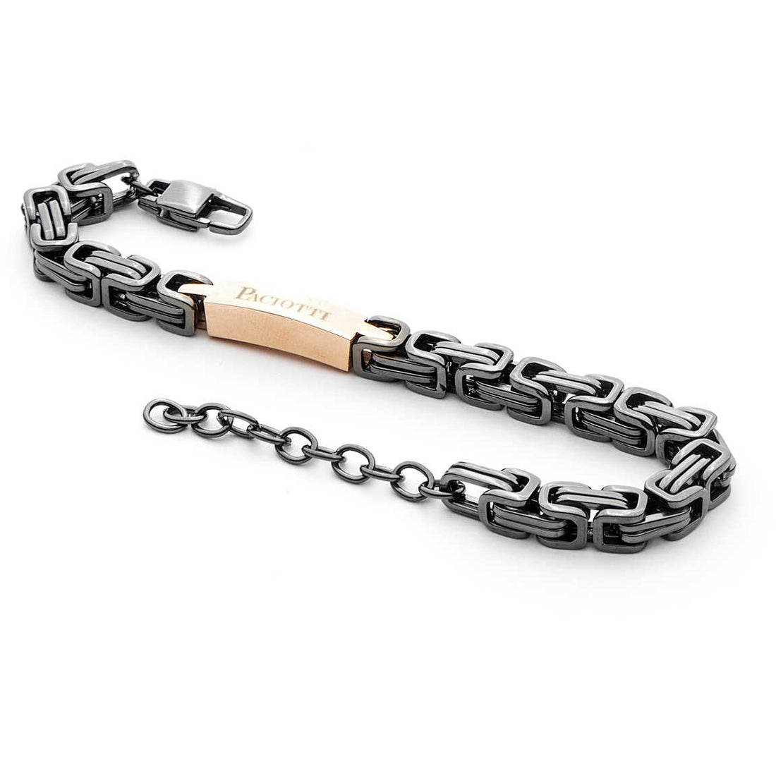 Bracciale Uomo 4US Cesare Paciotti Acciaio Pvd Con Logo 4UBR4512