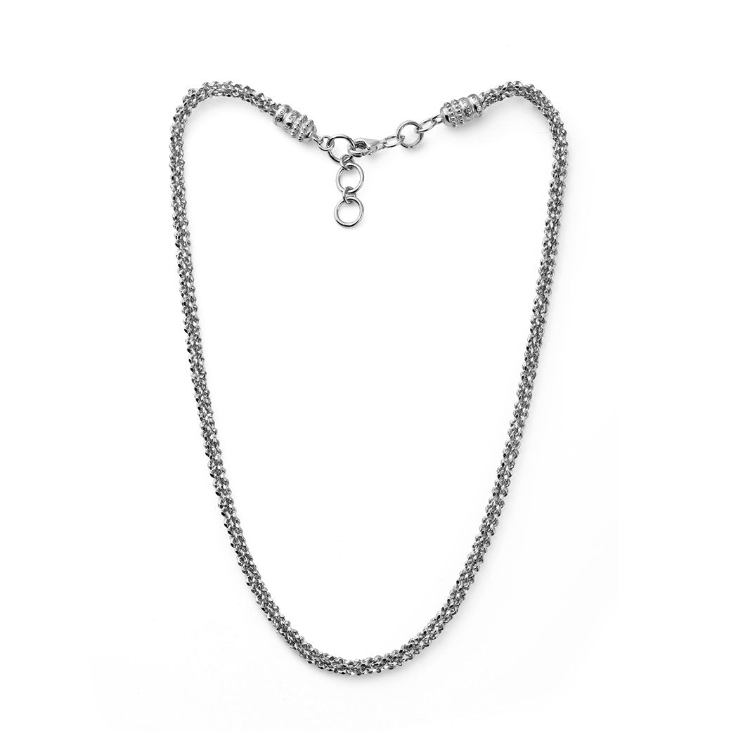 Collana Donna Maria Cristina Sterling Argento 925 Millefiori Lucida G4324