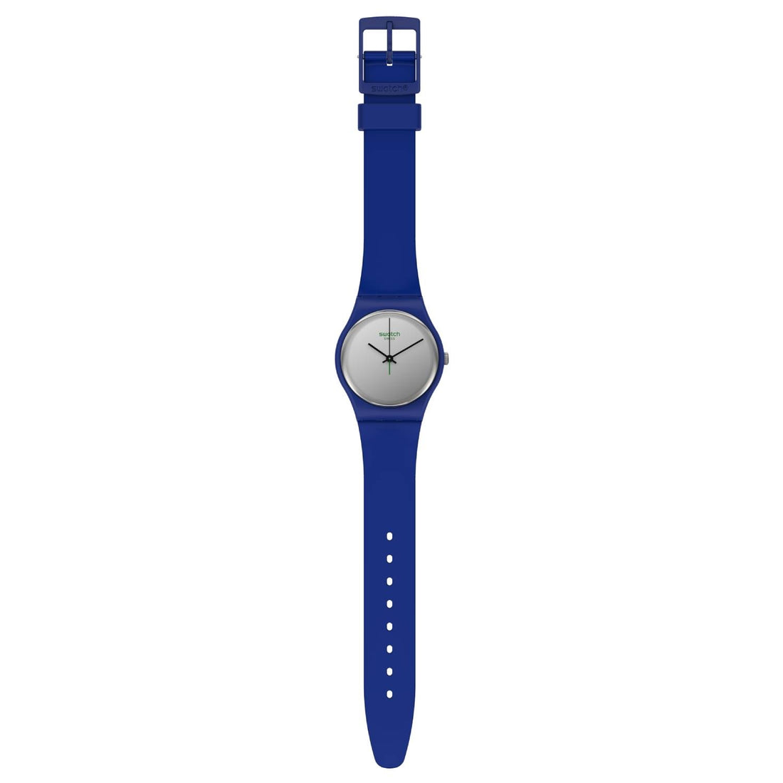 Orologio Donna Bambino Swatch Quarzo Solo Tempo Blu Silverwakati SO28N100