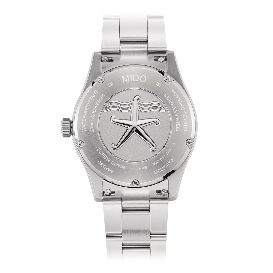 Orologio Uomo Mido Automatico Ocean Star 39 Data Nero Dorato M0269072102100