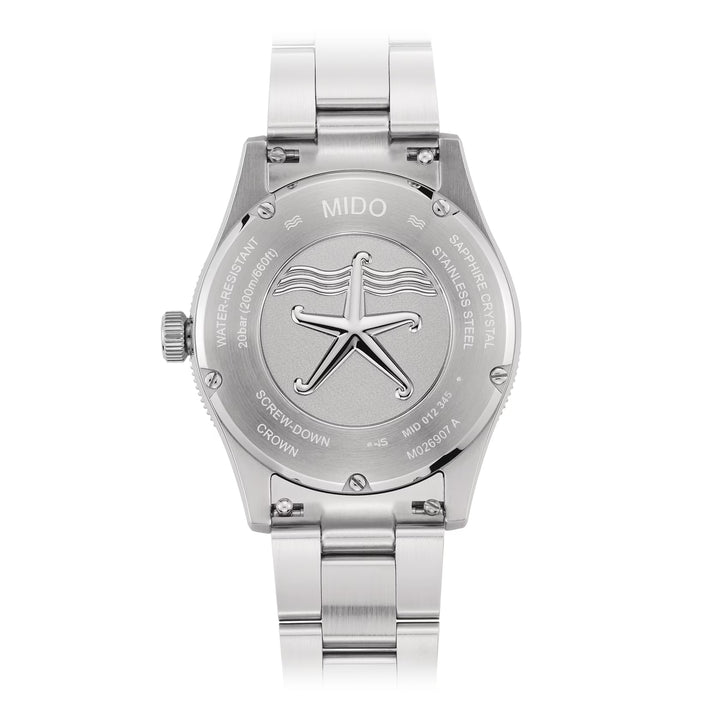 Orologio Uomo Mido Automatico Ocean Star 39 Data Nero Dorato M0269072102100