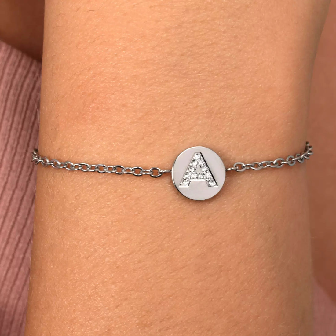 Bracciale Donna La Petite Story Acciaio Lettera A Story Family LPS05ASF36