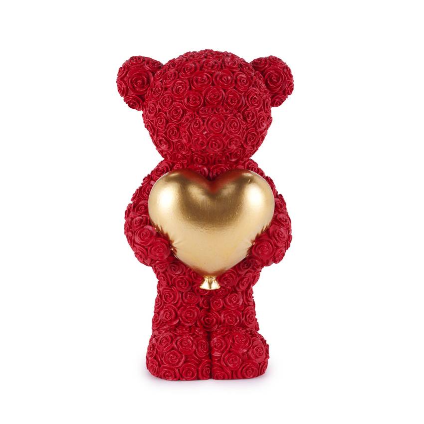 Orsetto Henriette Rosso New Enfant 9x16 D19069