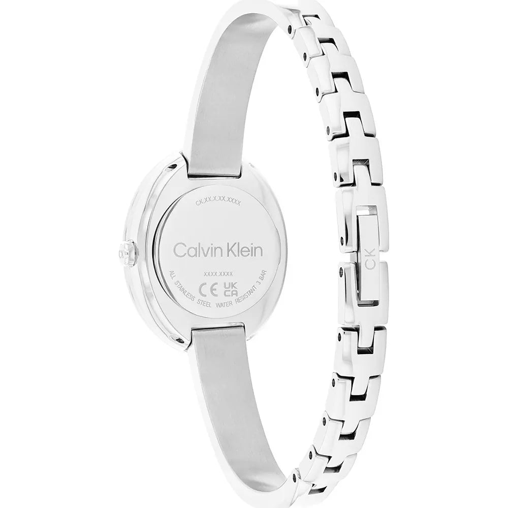 Orologio Donna Acciaio Calvin Klein Quarzo Solo Tempo  Lucido 25100055