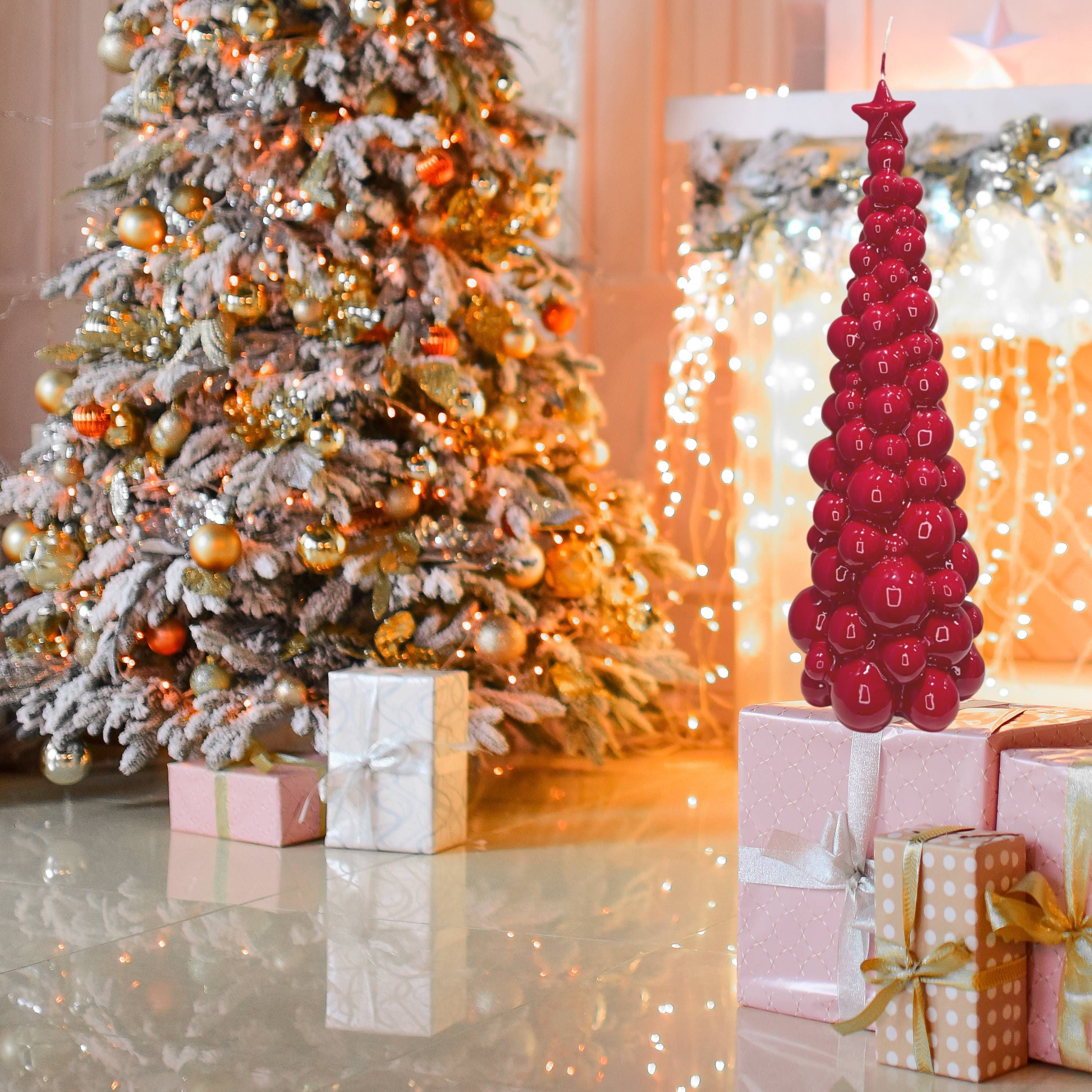 Candela Graziani Albero Mosca Collection Rosso 47 cm CLAM47AM