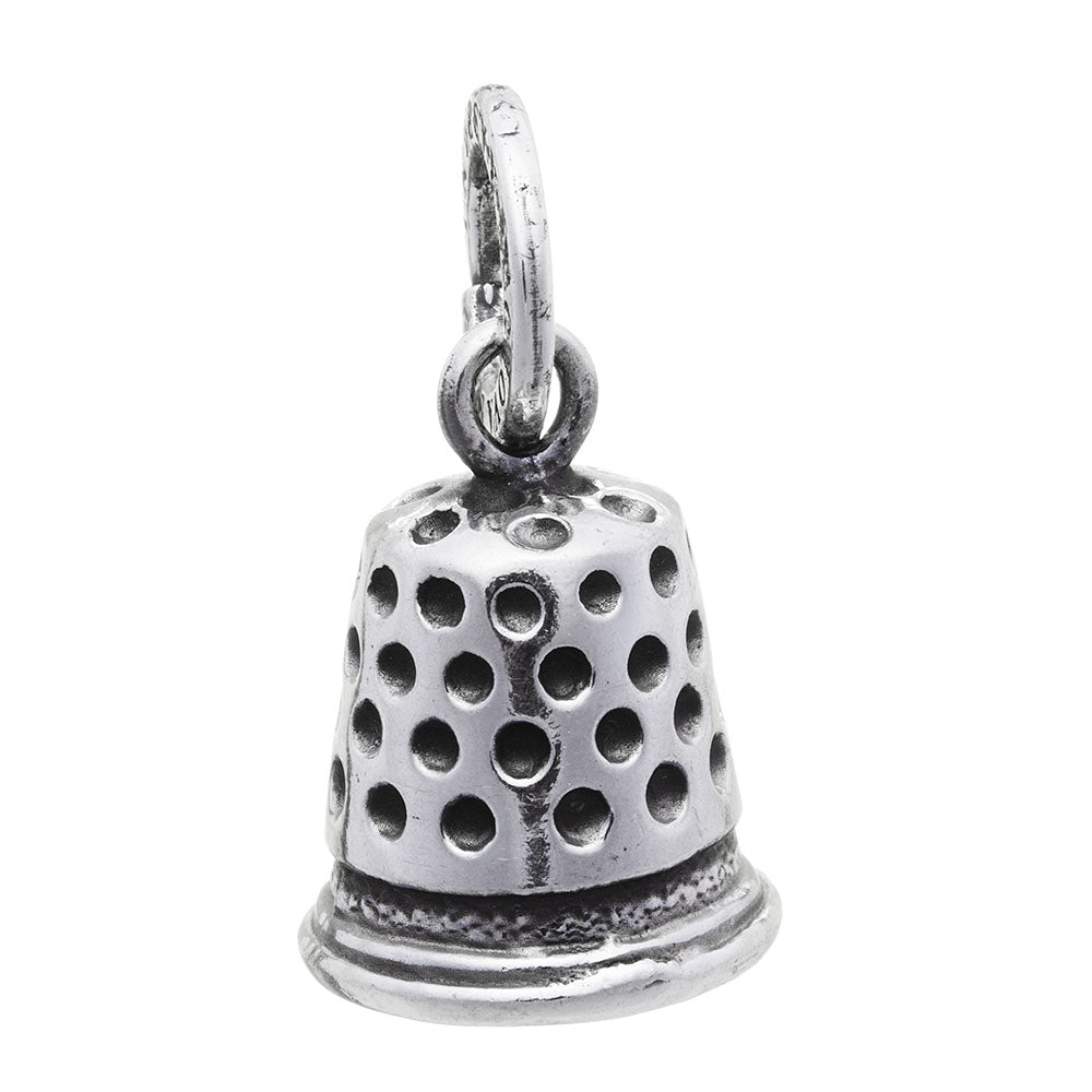 Charm Donna Giovanni Raspini Argento 925 Ciondolo Ditale Realizzato A Mano 08904