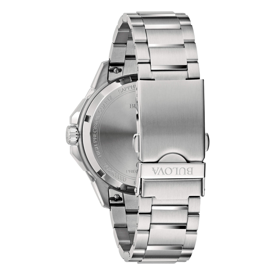 Orologio Uomo Bulova Marine Star Blu Precision 262 Hz Acciaio 96B433