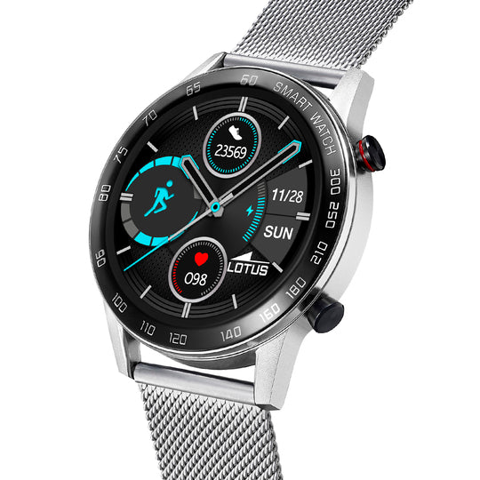 Orologio LOTUS  Smartwatch Cinturino Acciaio Milano e cinturino gomma