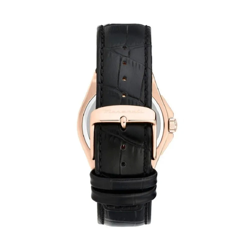 Orologio Uomo Acciaio Maserati Potenza Solo Tempo Data Rosè R8851153001