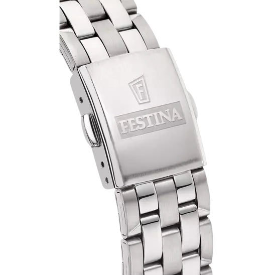 Orologio Uomo Festina Acciaio Quarzo Cronografo Nero Data F20374/3