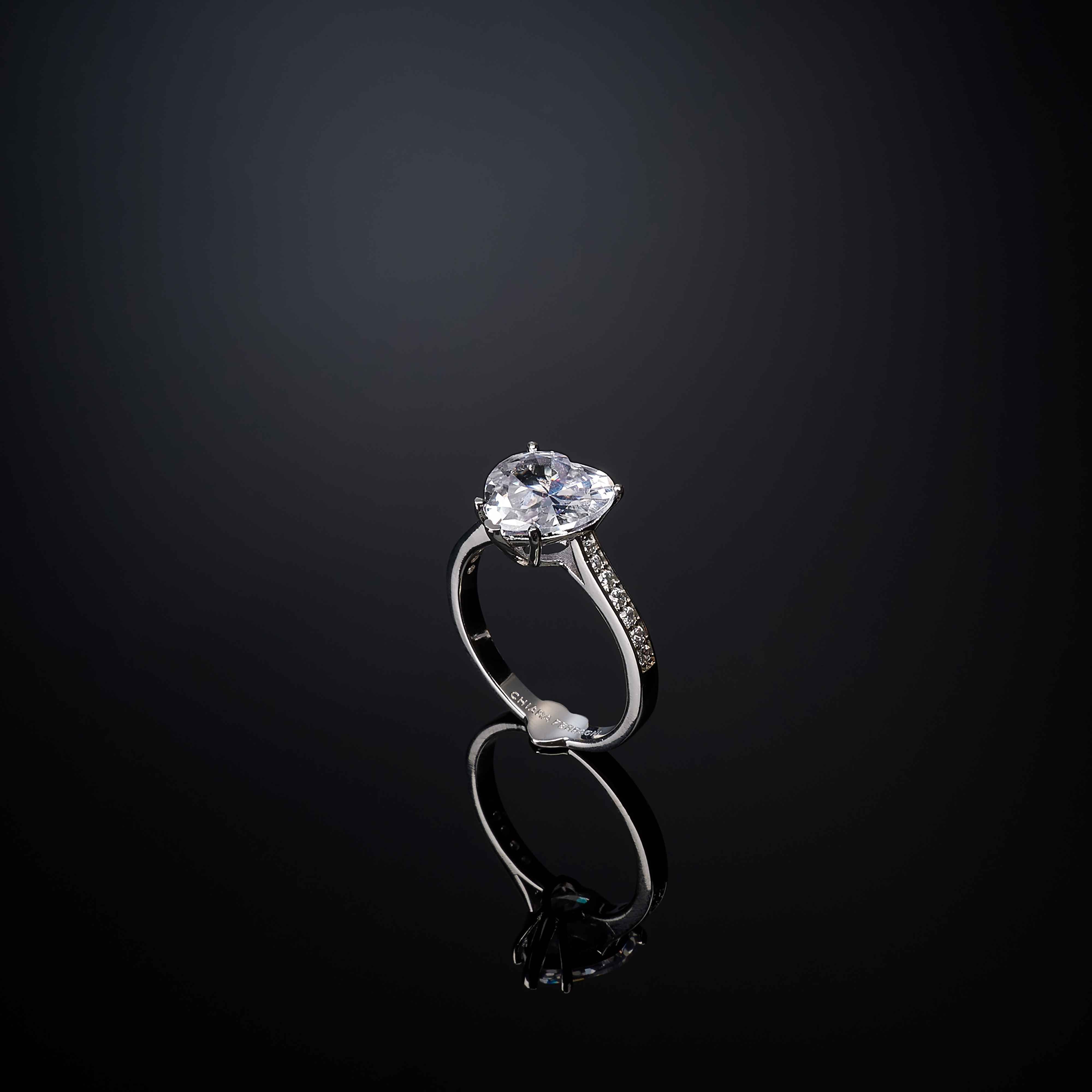 Anello Donna Chiara Ferragni Cuore Zirconi Acciaio J19AVF01012