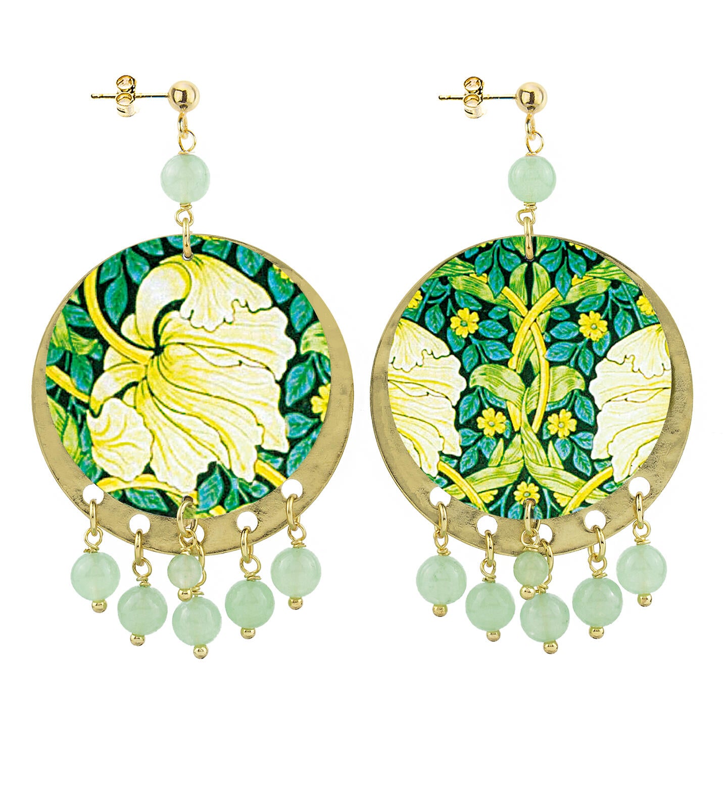 Orecchini Donna Lebole Circle Classic Fiore Grande MT.DG/OR.11