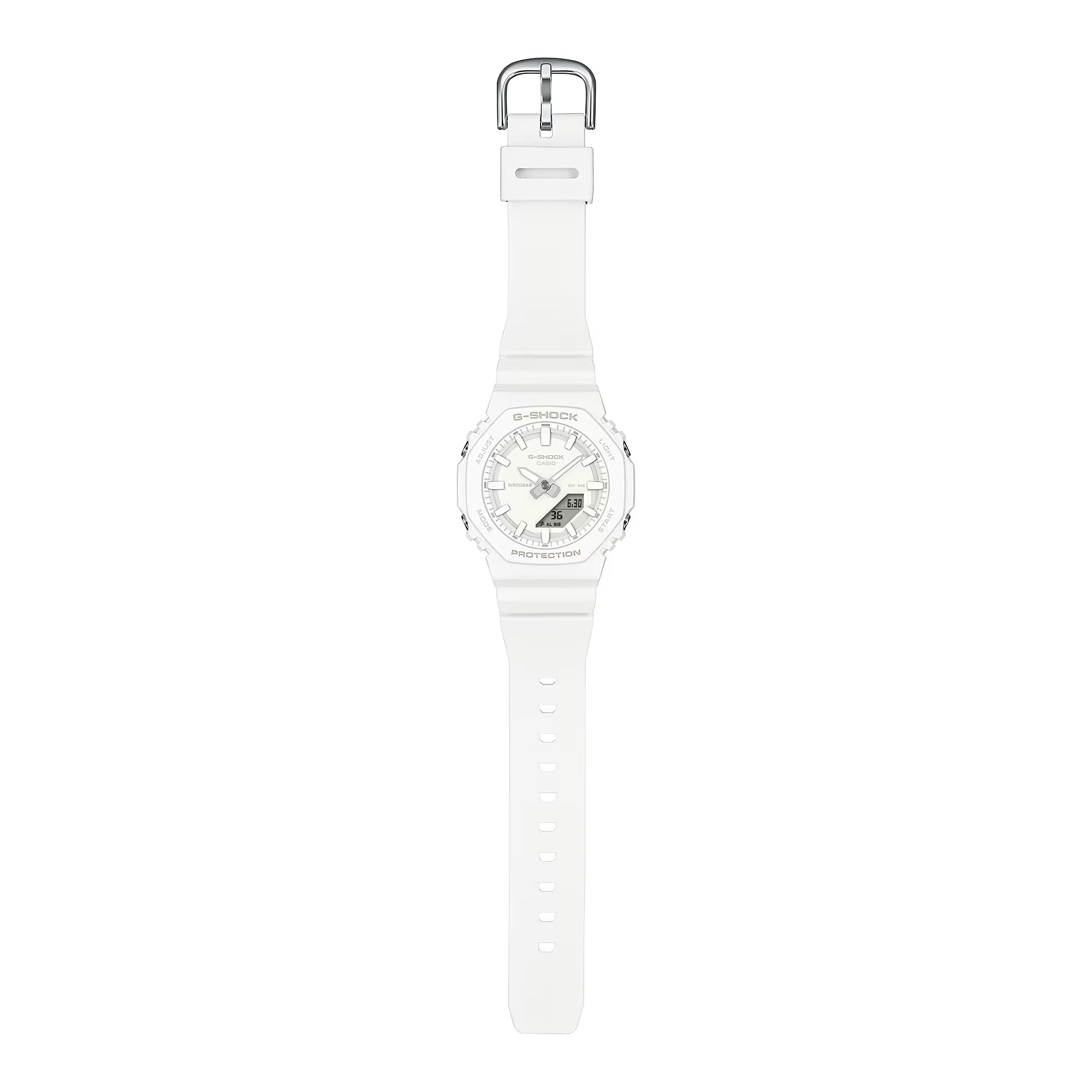 Orologio Unisex Casio G-SHOCK Quarzo Bianco Pastello GA-2100-7A7ER