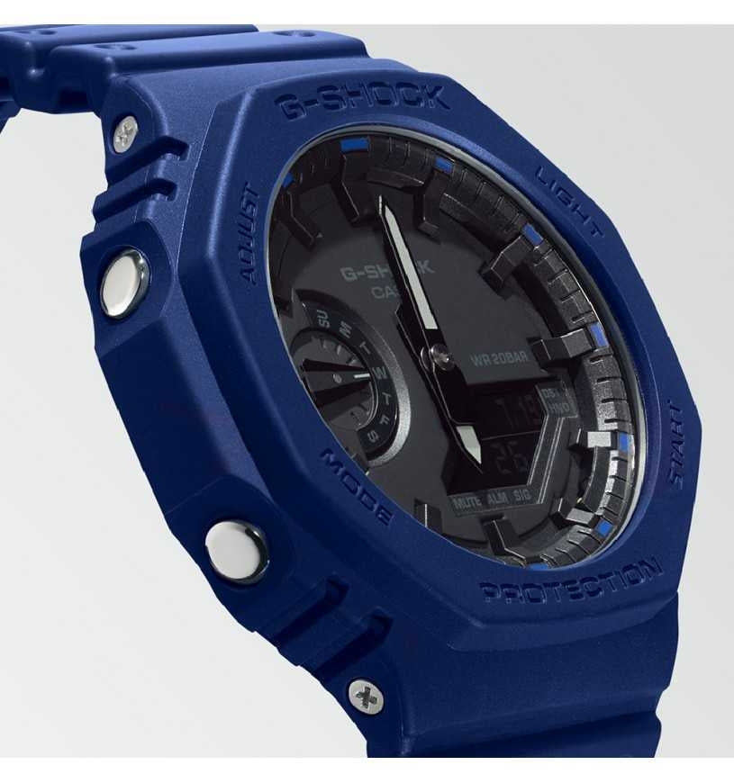 Orologio Uomo Casio G-SHOCK Gomma Analogico Digitale Quarzo GA-2100-2AER