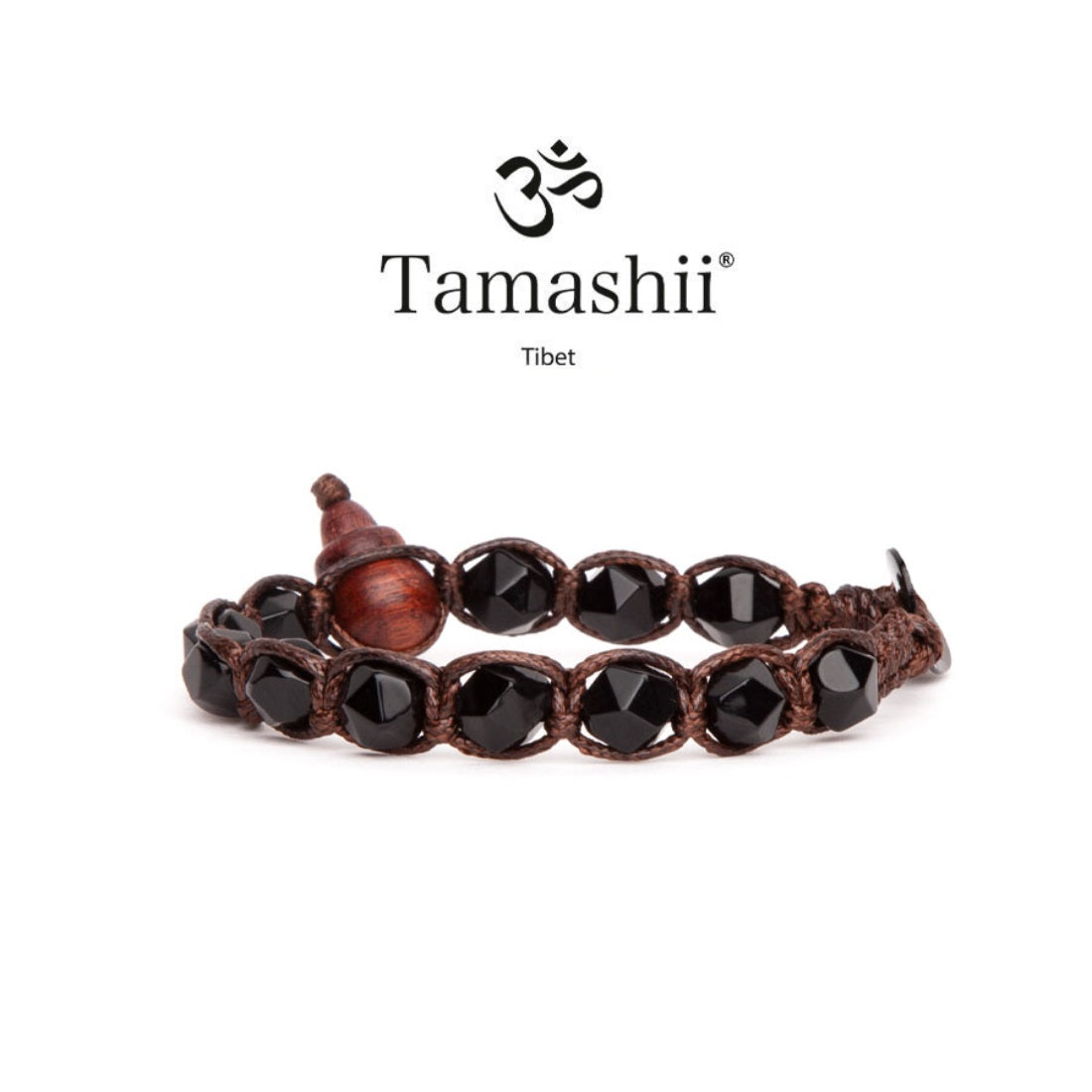 Bracciale Uomo Tamashii Pietra Biglie Cut onice BHS911-1