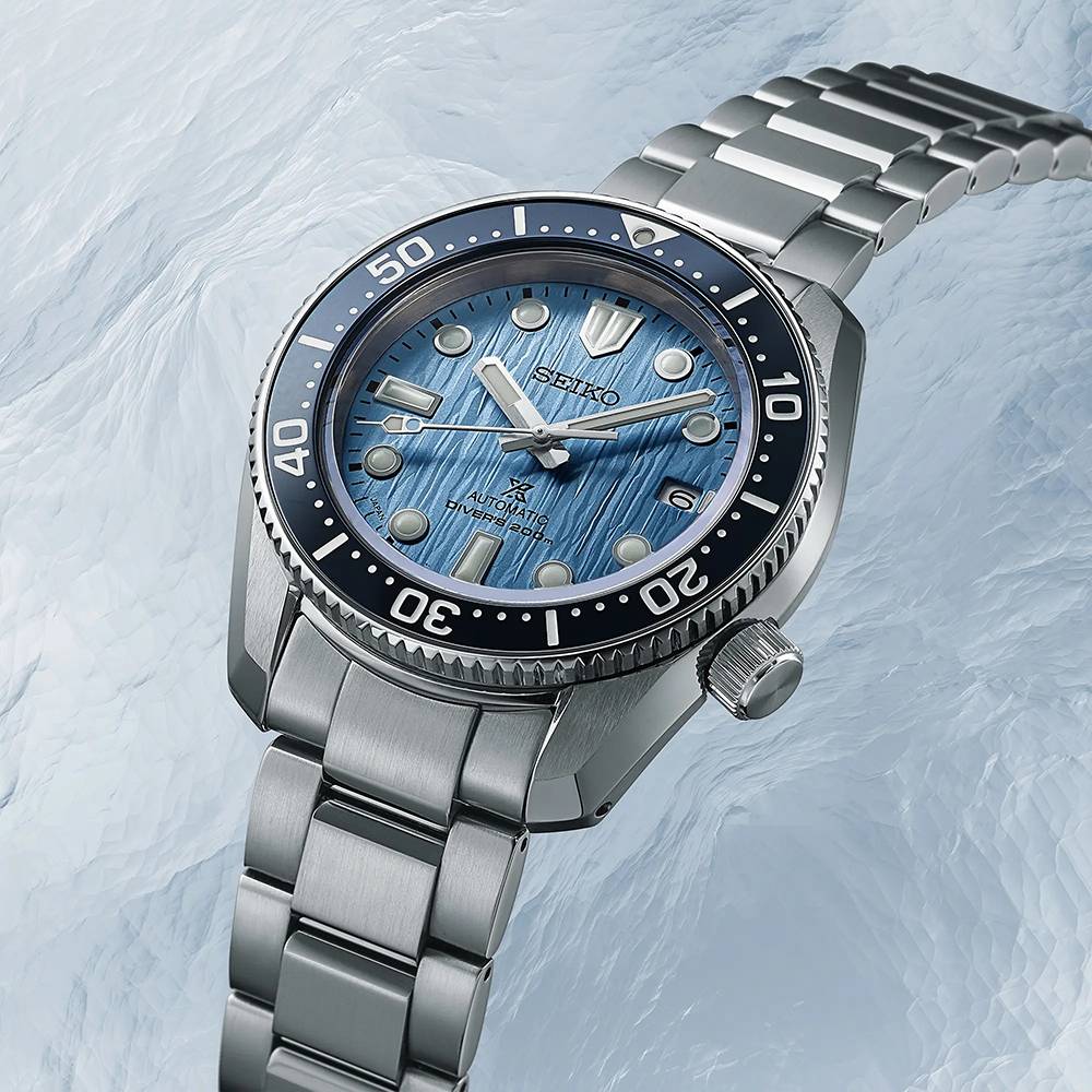 Orologio Uomo Seiko Prospex Glacier Save The Ocean Automatico SPB299J1