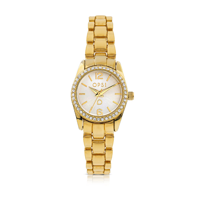 Orologio Donna Ops Zirconi CRYSTAL EDGE Argentè Oro OPSPW-1223-3450