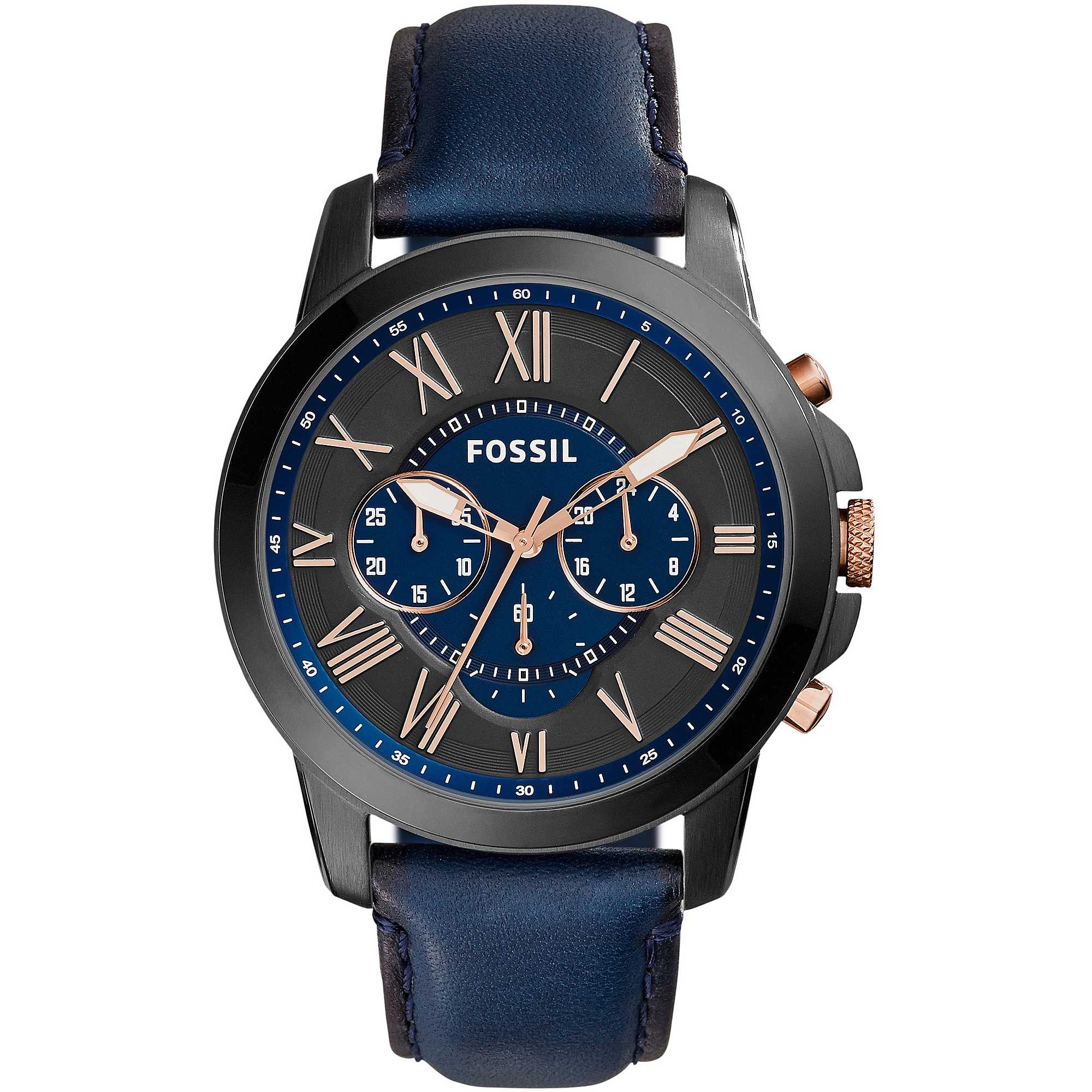 Orologio Uomo Acciaio Fossil Crono FS5061