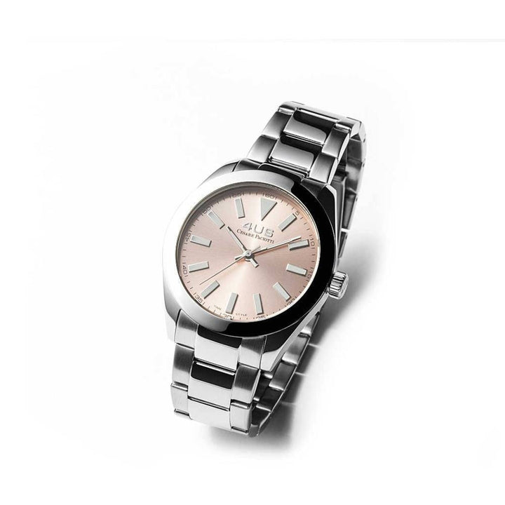 Orologio Donna 4US Cesare Paciotti Acciaio Quarzo Solo Tempo Rosa T4LS199