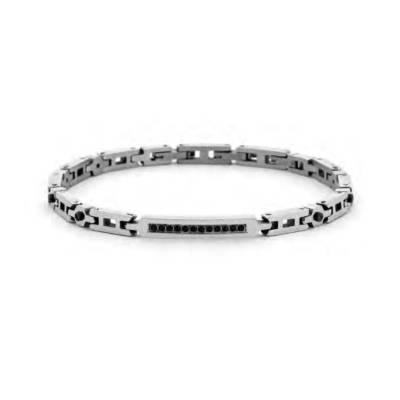 Bracciale Uomo 4US Cesare Paciotti Acciaio Targhetta 4UBR8005