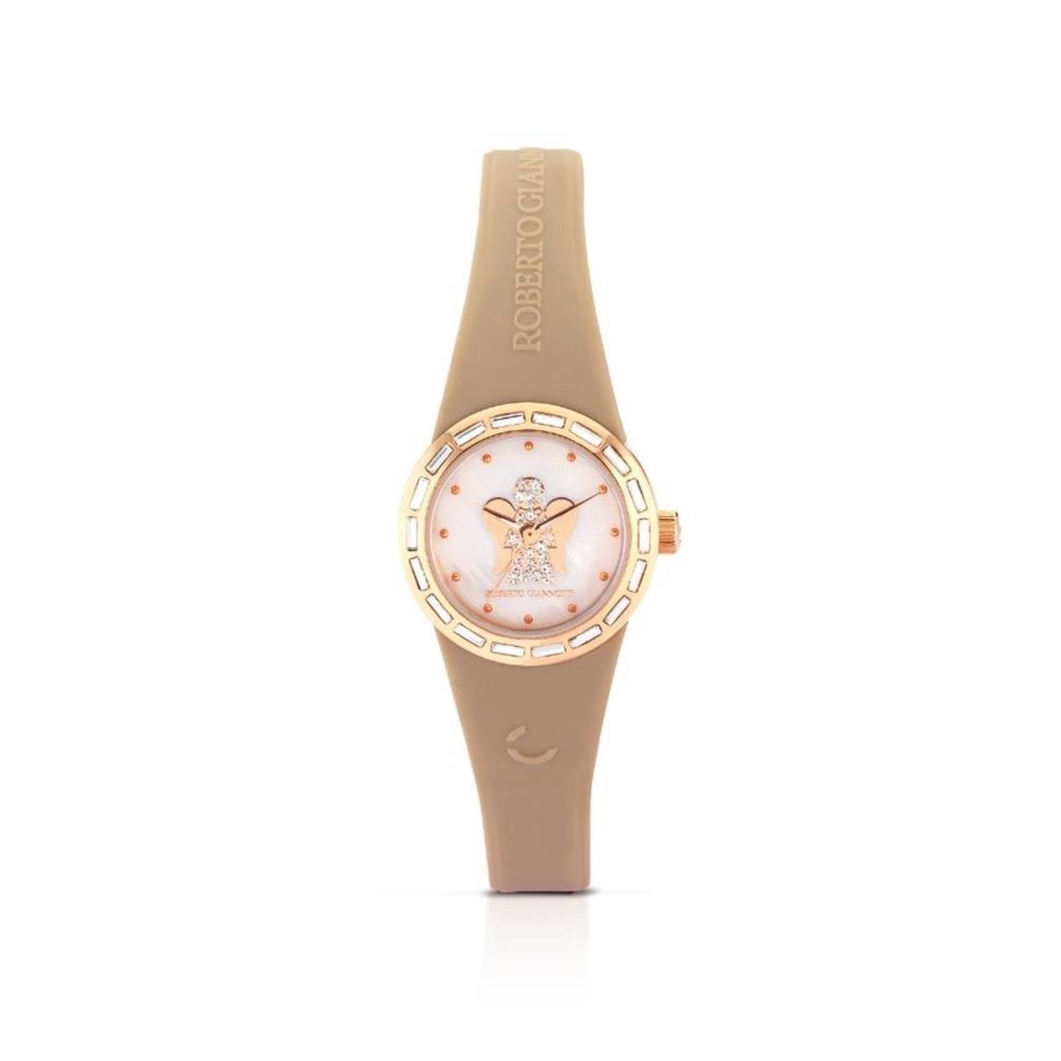 Orologio Donna Gomma Roberto Giannotti Angelo Rosè Quarzo Solo Tempo ANT015