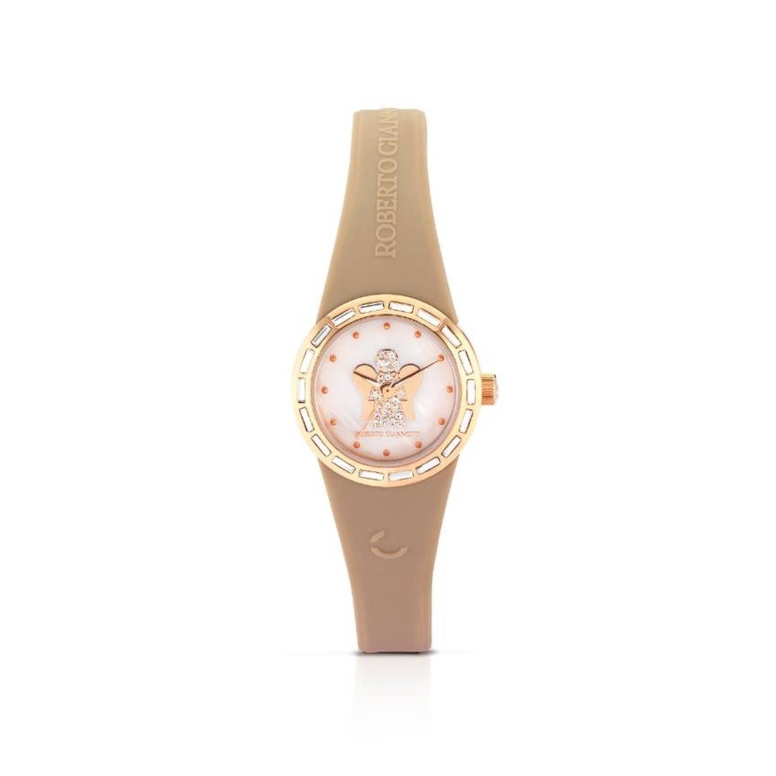 Orologio Donna Gomma Roberto Giannotti Angelo Rosè Quarzo Solo Tempo ANT015