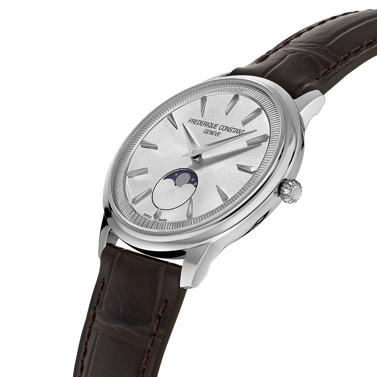 Orologio Unisex Frederique Constant MOONPHASE MONETA Quarzo FC-206S3S6