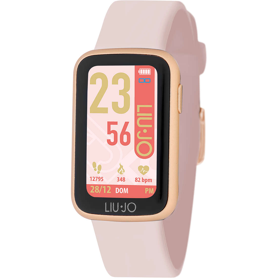 Orologio Liu Jo Donna Smartwatch Fit Cinturino Gomma Nero SWLJ038