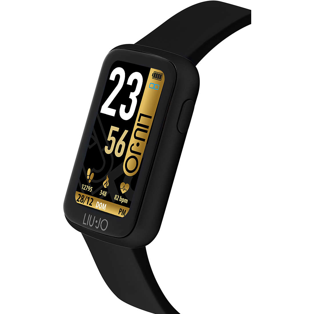 Orologio Liu Jo Donna Smartwatch Fit Cinturino Gomma Nero SWLJ036