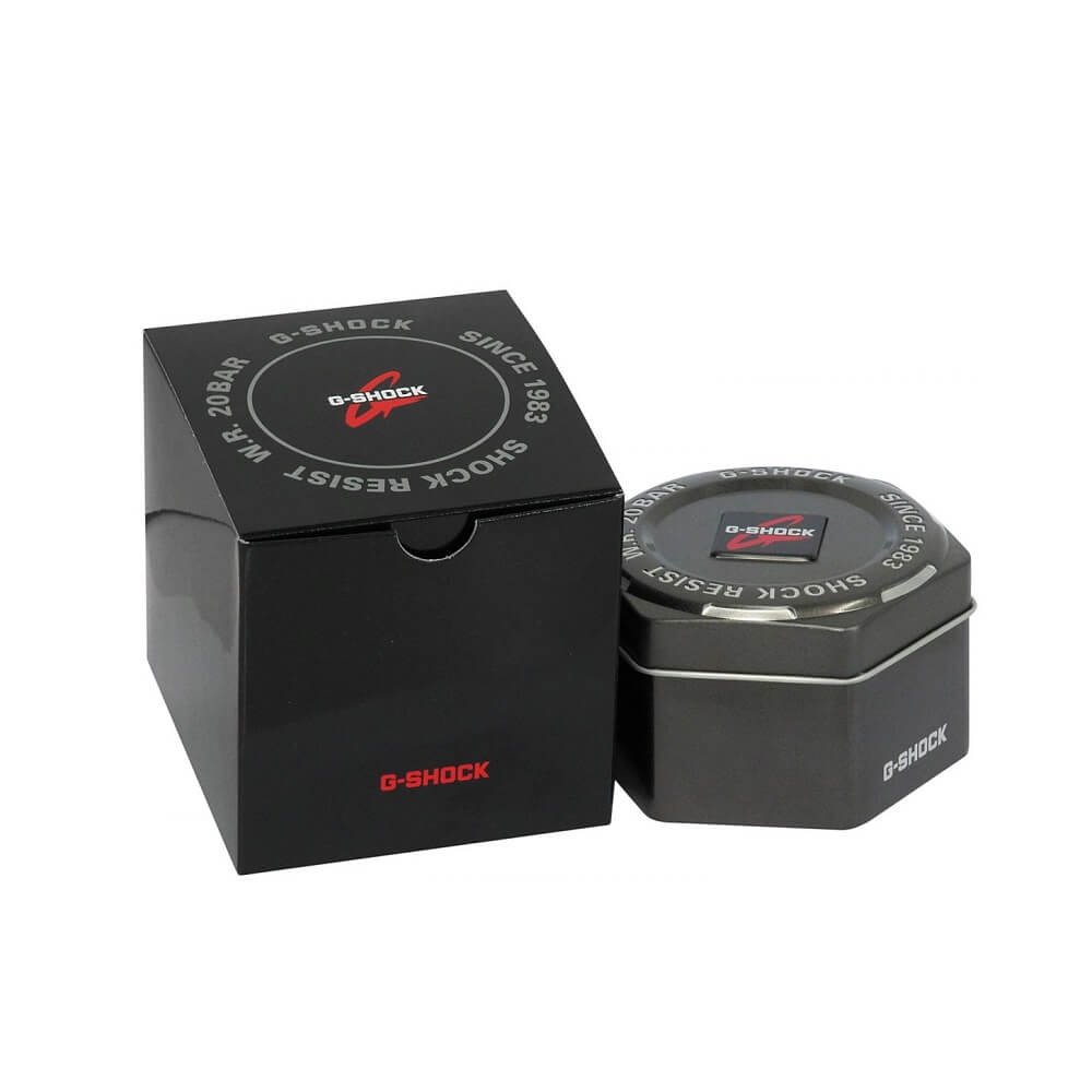 Orologio Uomo Casio G-Shock Analogico Digitale Nero Lucido Dorato GA-2100GB-1AER