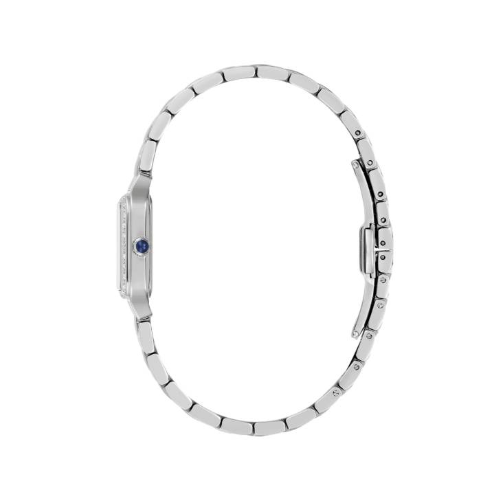 Orologio Donna Bulova Quarzo Solo Tempo Sutton Square Acciaio Madreperla Diamanti 96R256
