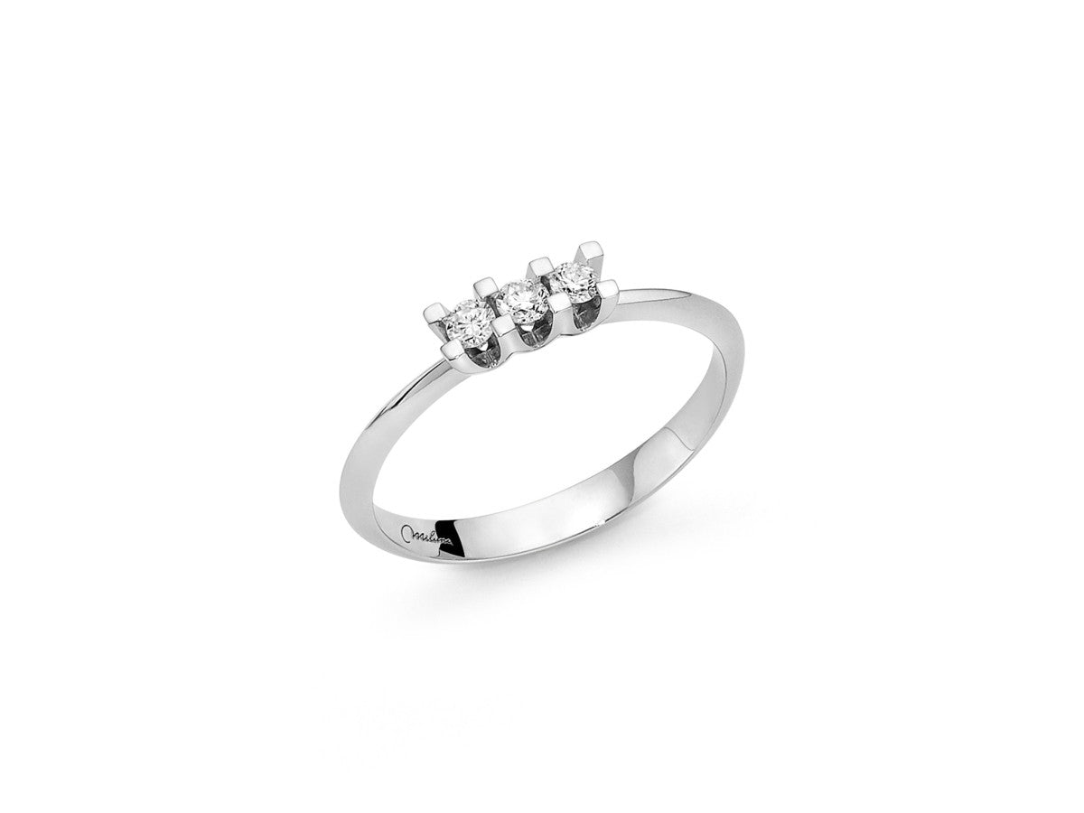 Anello Donna Miluna Trilogy Oro 18 KT Diamanti Bianchi LID3296-D15G7
