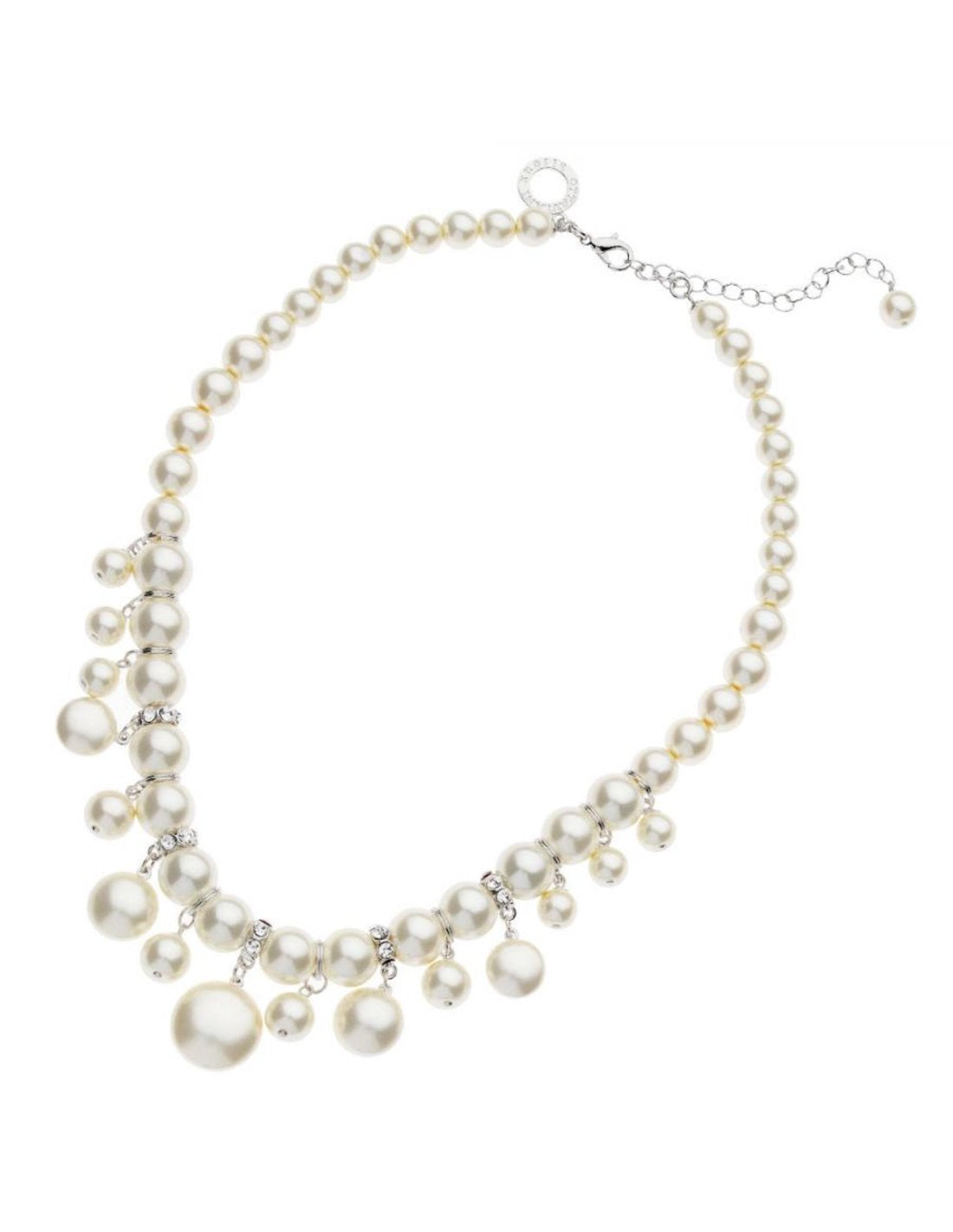 Collana Donna Ottaviani perle e zirconi bianchi 500071C