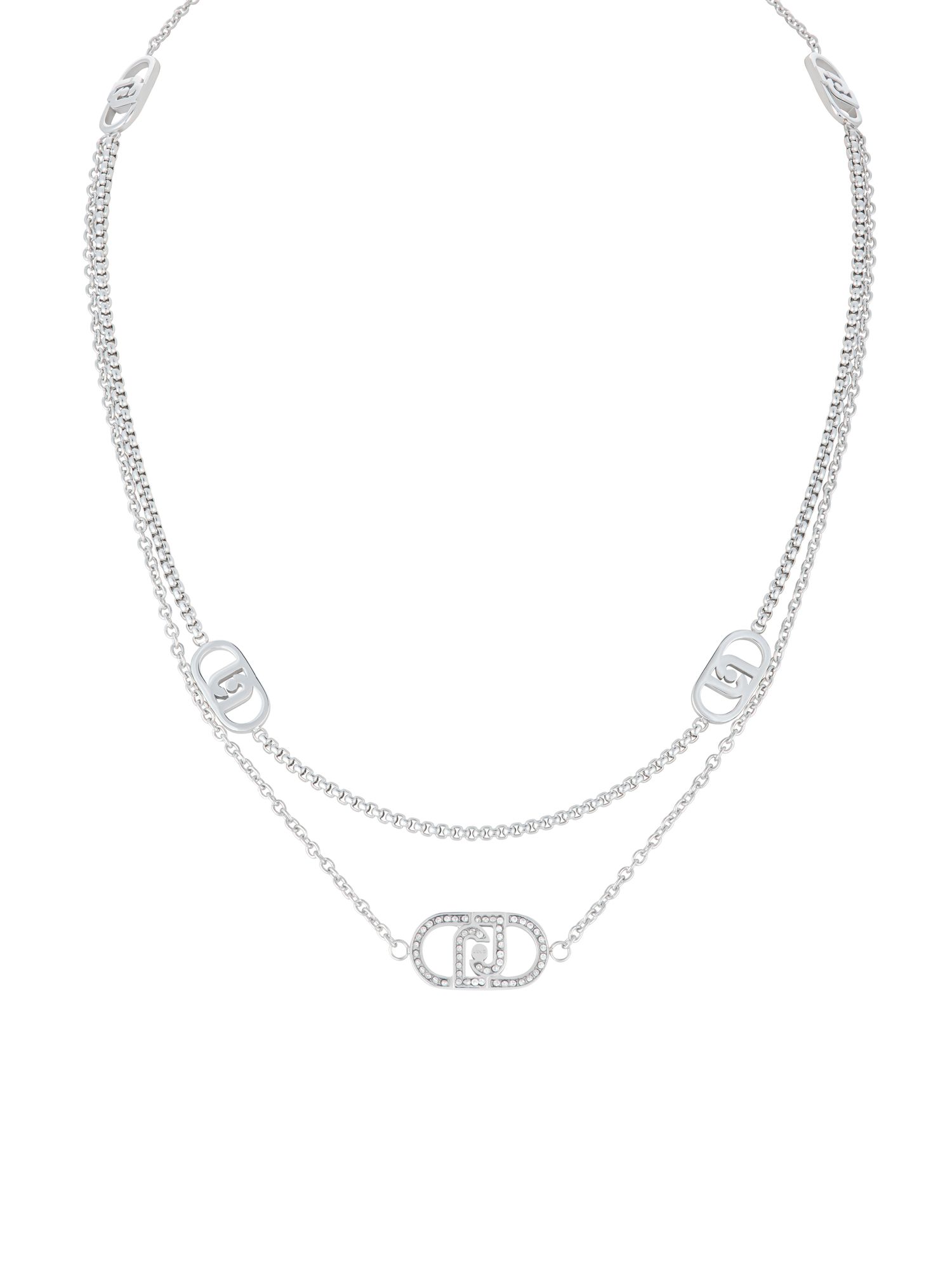 Collana Donna Liu Jo Acciaio multifilo Logata LJ2902