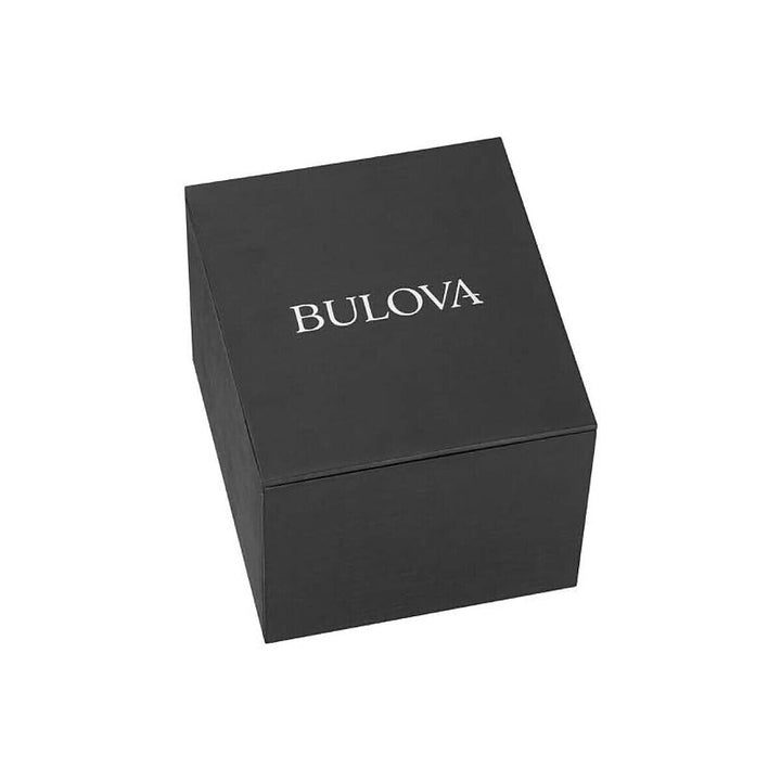 Orologio Uomo Bulova Quarzo Crono High Precision 262kHz Acciaio Pelle 96B356