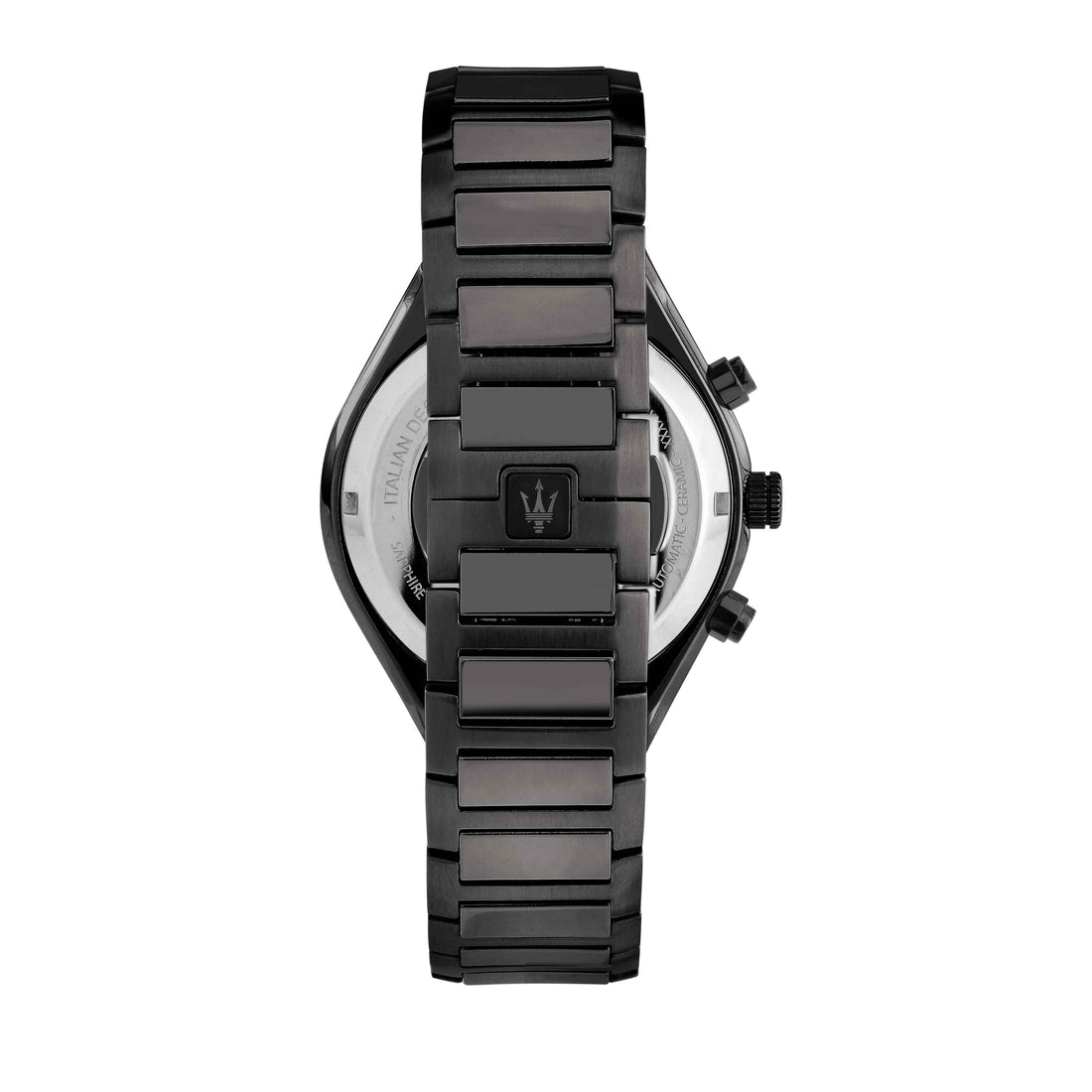 Orologio Uomo Maserati Acciaio Nero PVD Quarzo Cronografo Blu Data R8873642012
